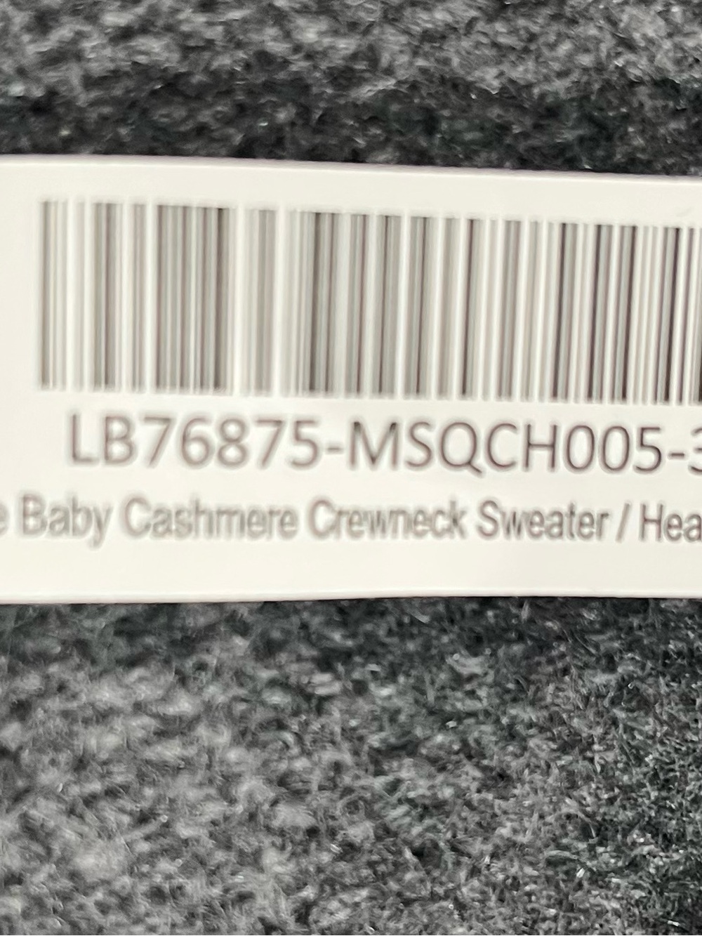 QUINCE LUXE BABY CASHMERE CREWNECK SWEATER-INCREDIBLY SOFT-SIZE XS - Picture 6 of 6